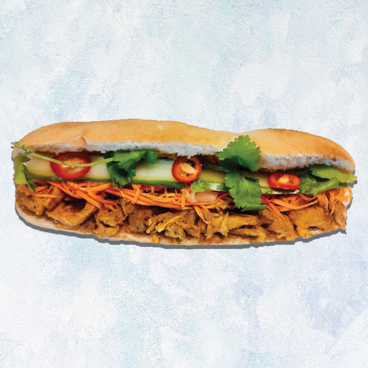 Grilled Pork Baguettes