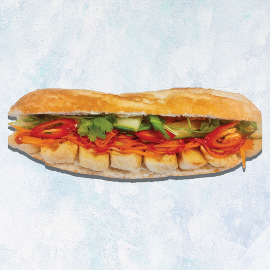 Grilled Tofu Vegan Baguettes